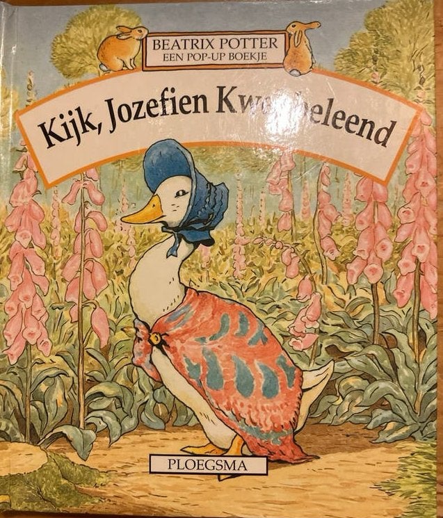 Kijk, Jozefien Kwebbeleend - Beatrix Potter pop-up boekje, Boeken, Jongen of Meisje, Zo goed als nieuw, Gouden boekje, Ophalen of Verzenden