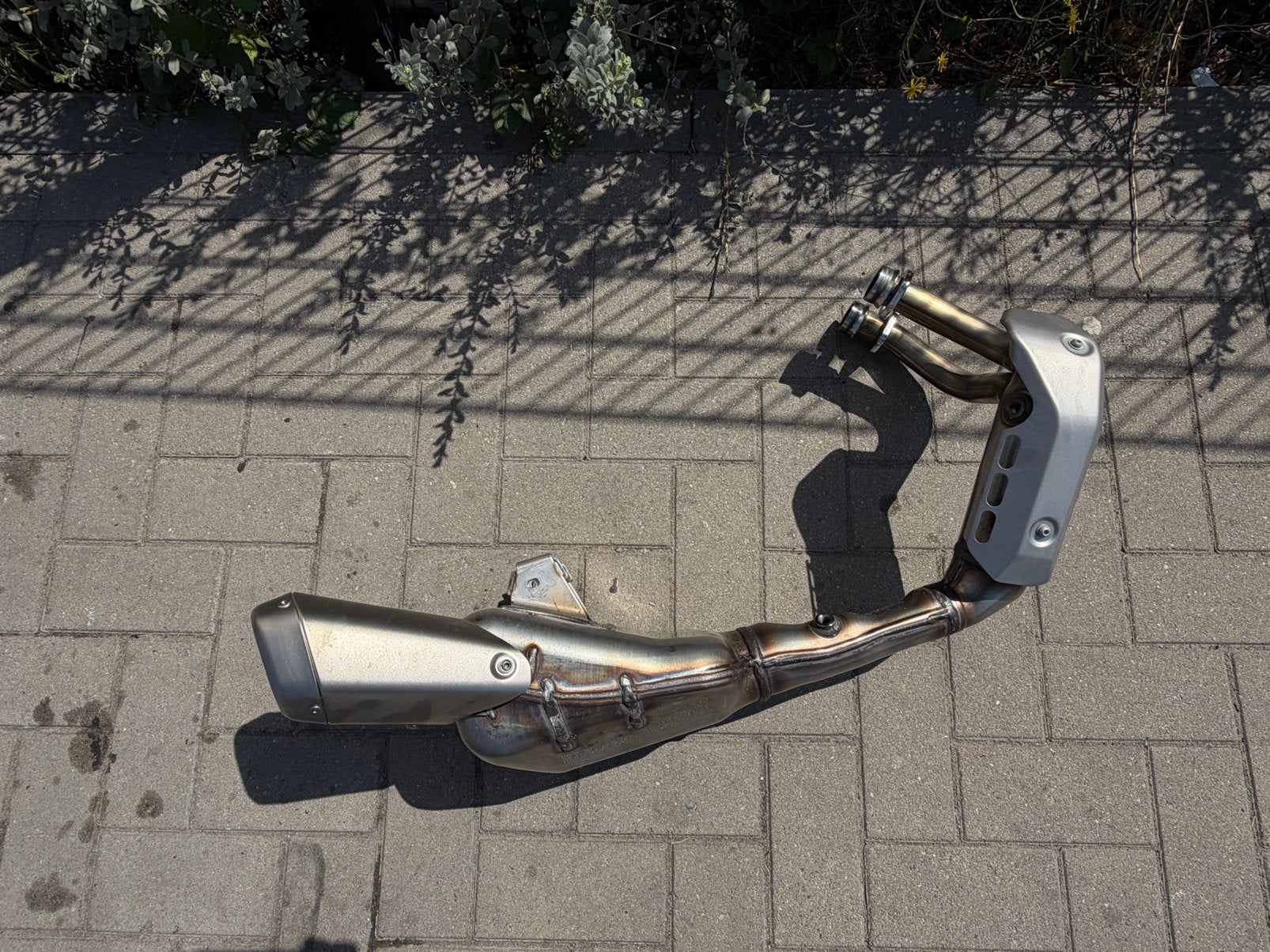 Yamaha Tracer 7 (GT) 2025/26 OEM uitlaat origineel nieuw, Motoren, Ophalen, Nieuw