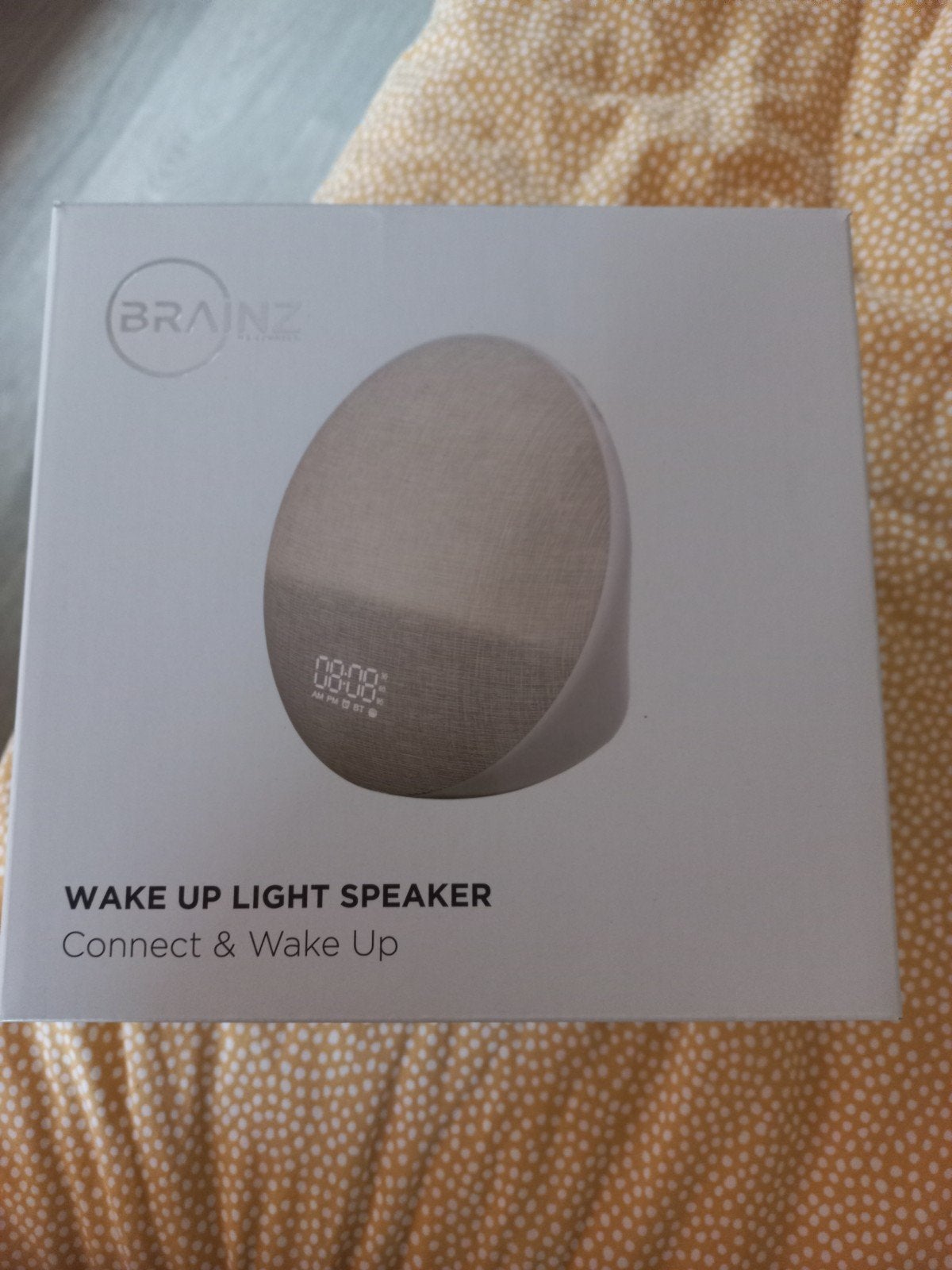 BRAINZ Wake Up Light Speaker met Bluetooth en Alarm, Ophalen of Verzenden, Nieuw