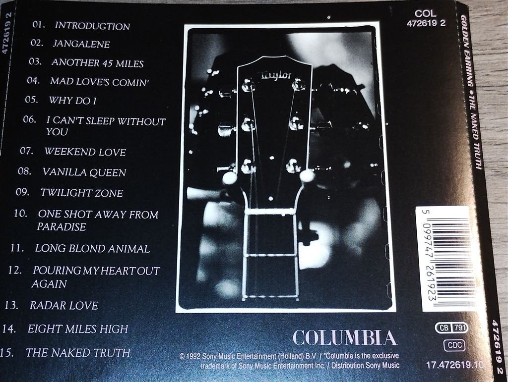 Golden Earring - The Naked Truth, Ophalen of Verzenden, Zo goed als nieuw, Poprock