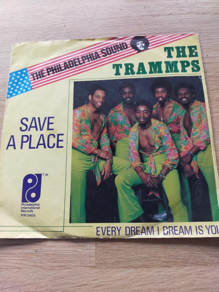 The Trammps , save a place, Cd's en Dvd's, Vinyl Singles, Zo goed als nieuw, Pop, Ophalen of Verzenden