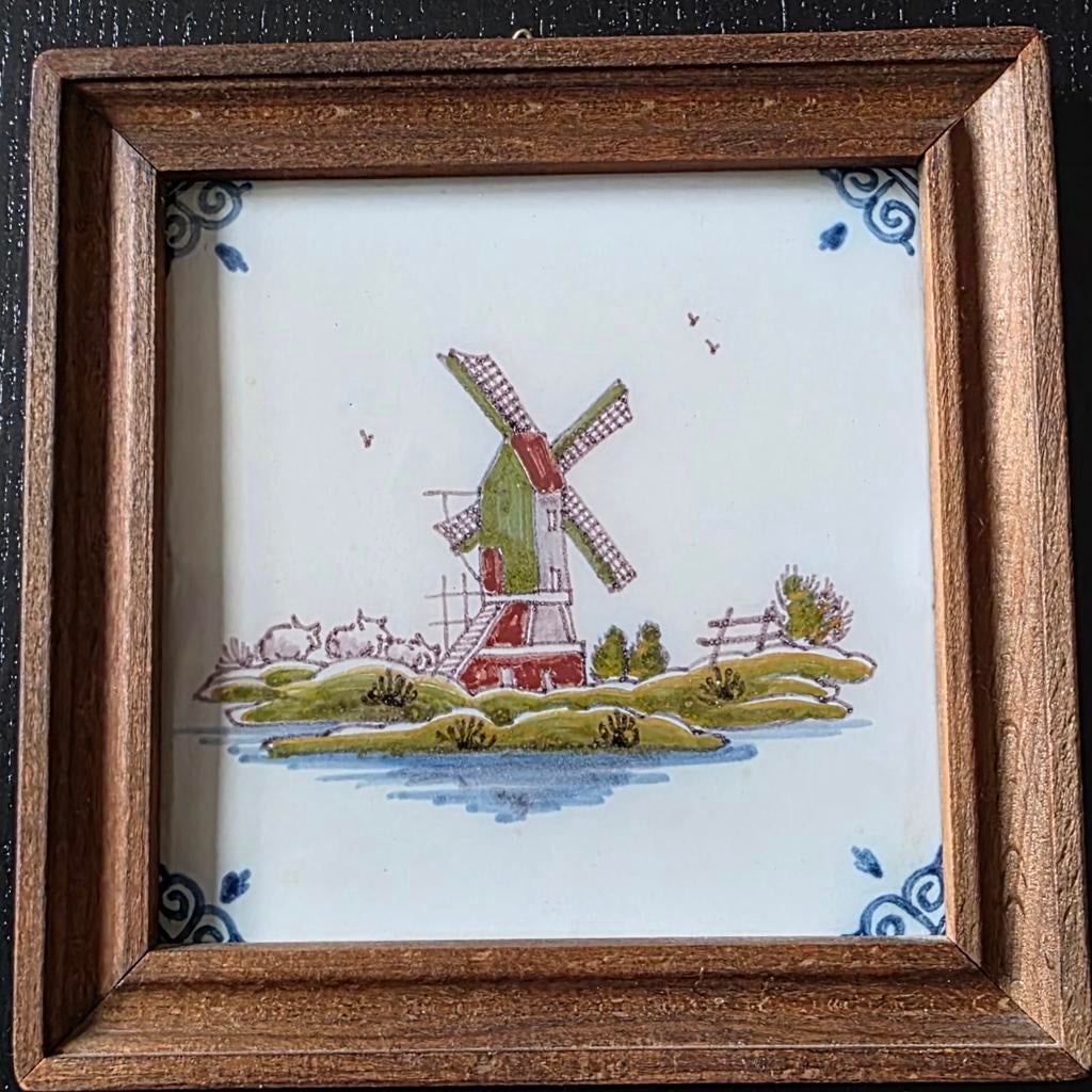 Oudhollandse Tichelaars aardewerk tegels.l, Ophalen of Verzenden