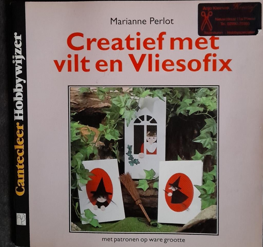 2 boeken: Creatief met vilt en Kaarten van vilt en Vliesofix, Ophalen of Verzenden