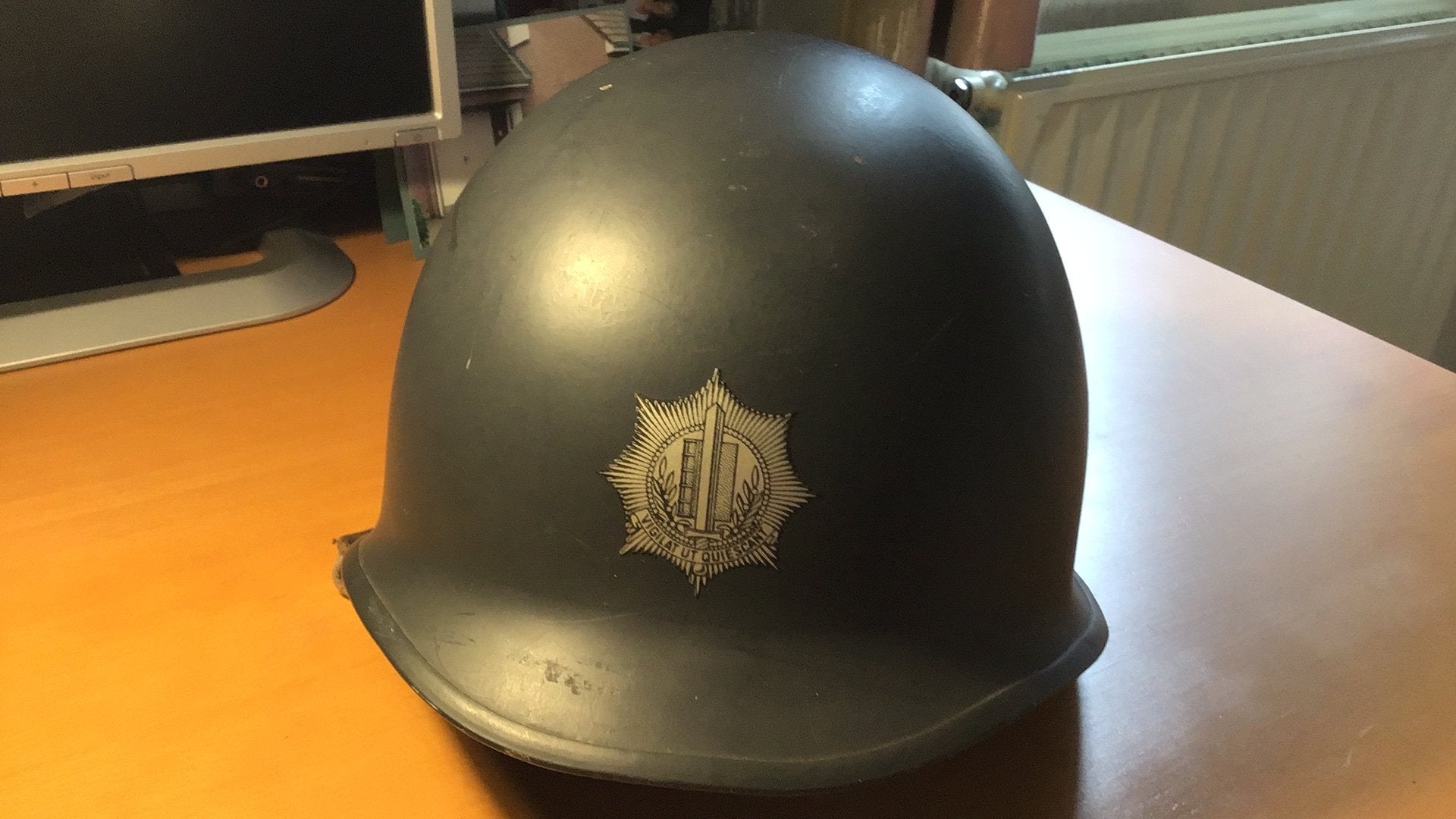Helm, Ophalen of Verzenden, Landmacht, Nederland, Helm of Baret