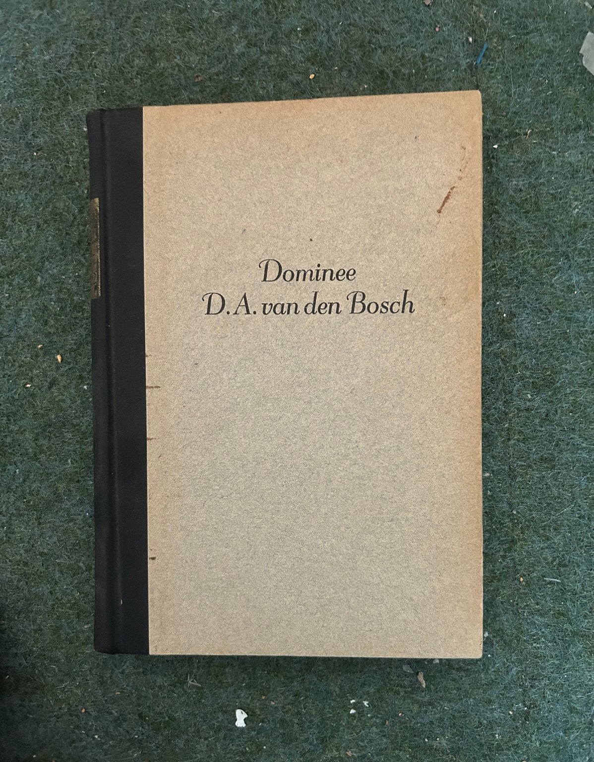 Dominee D.A. van den Bosch - A.M.C. van Lijnden van den Bosc, Boeken, Ophalen of Verzenden, Gelezen