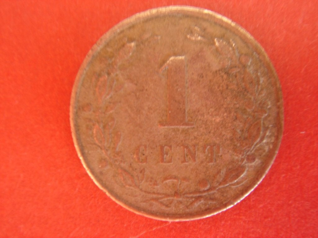 Cent uit 1892, Postzegels en Munten, Munten | Nederland, Ophalen of Verzenden, Vóór koninkrijk, 1 cent, Losse munt