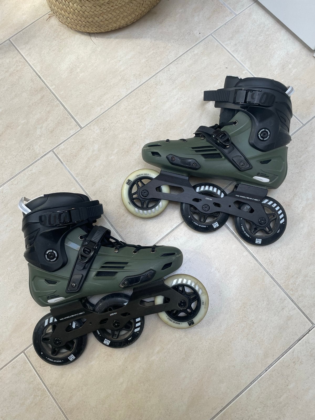Fijne skeelers - Maat 43, Sport en Fitness, Skeelers, Gebruikt, Inline skates 4 wielen, Dames, Ophalen