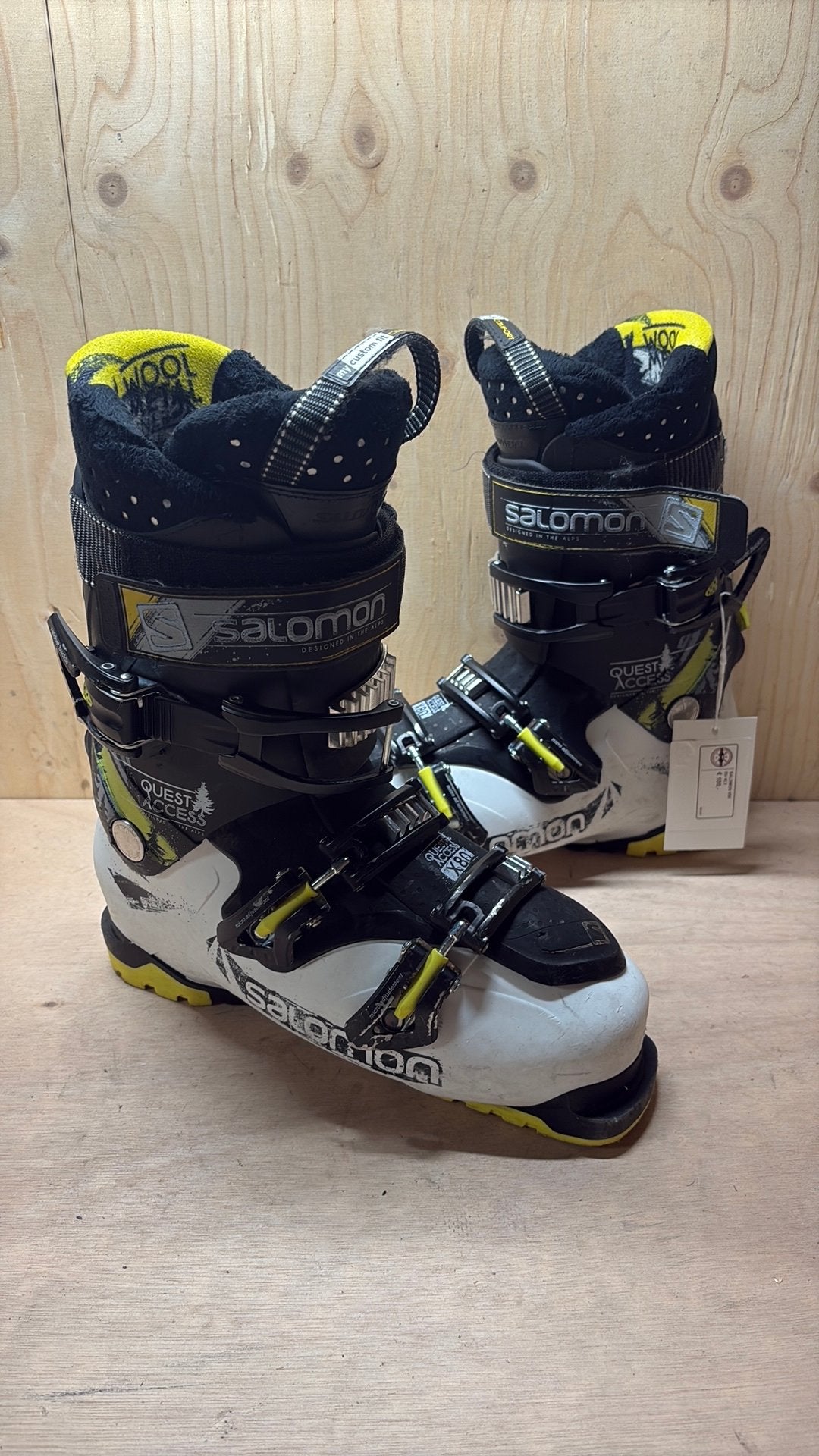 Salomon Quest Access skischoenen – maat 42.5 – Mondo 27, 160 tot 180 cm, Gebruikt, Schoenen, Salomon