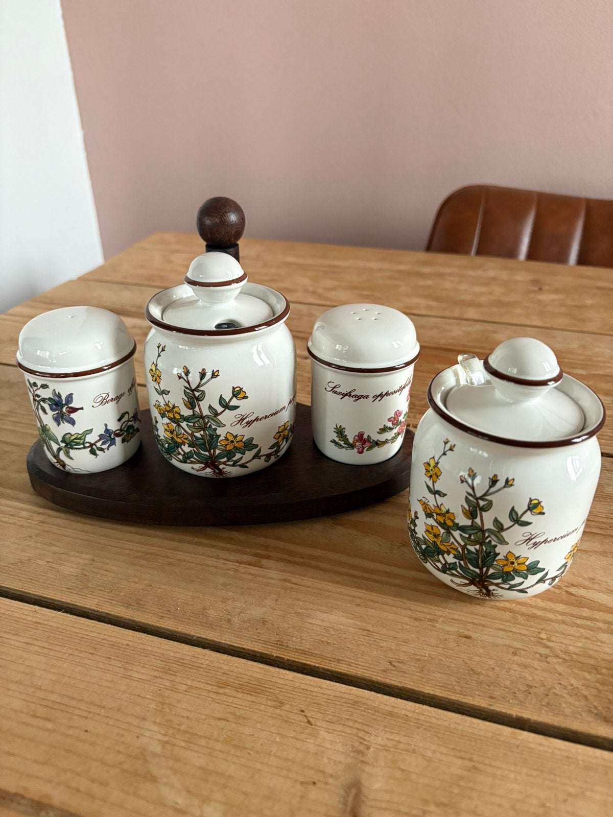 Villeroy en Boch Botanica, Ophalen, Zo goed als nieuw, Porselein, Overige stijlen