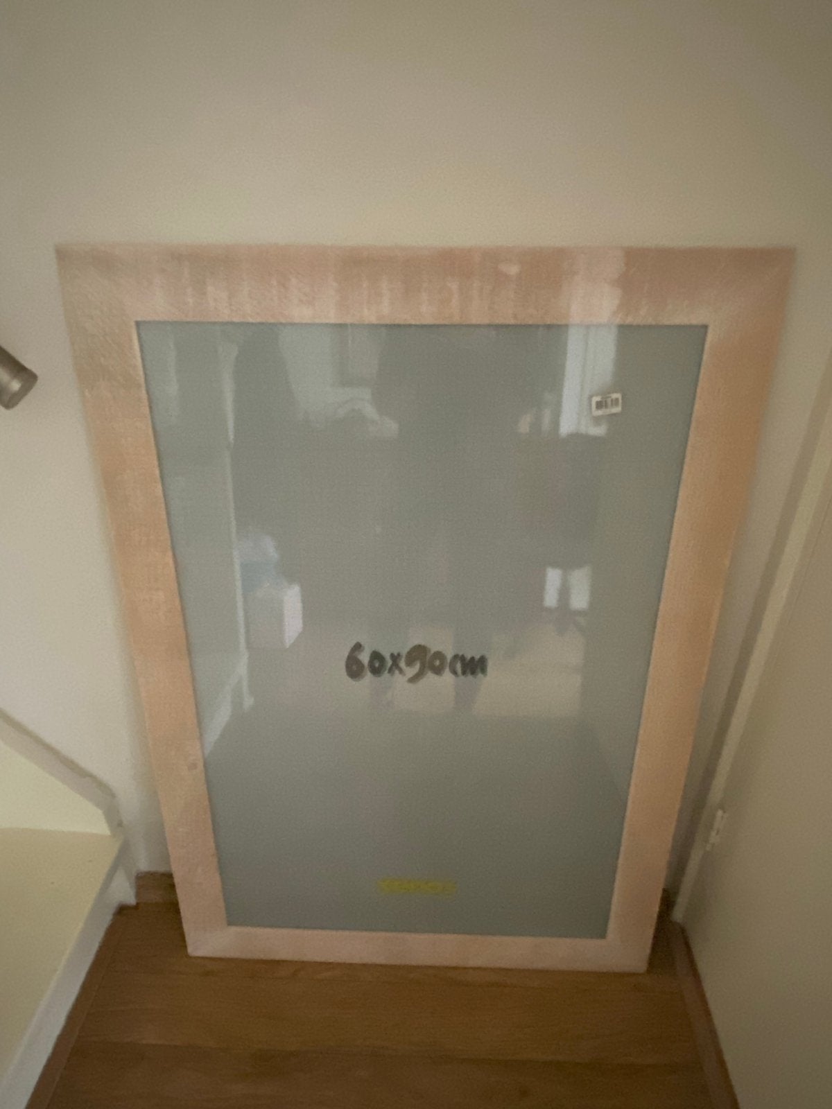 Nieuw! Xenos Grote houten foto/wissellijst 60x90cm, Ophalen, Bruin, Gebruikt, Fotolijst