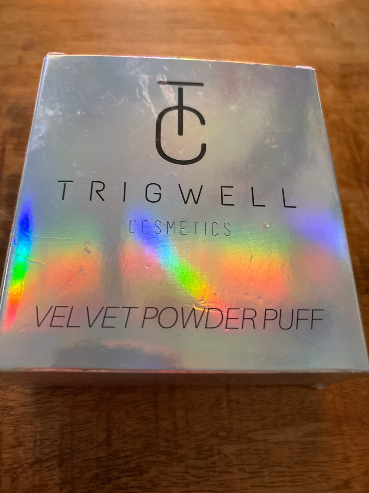 Nieuwe Trigwell Cosmetics Velvet Powder Puff, Verzenden, Nieuw, Gehele gezicht, Toebehoren