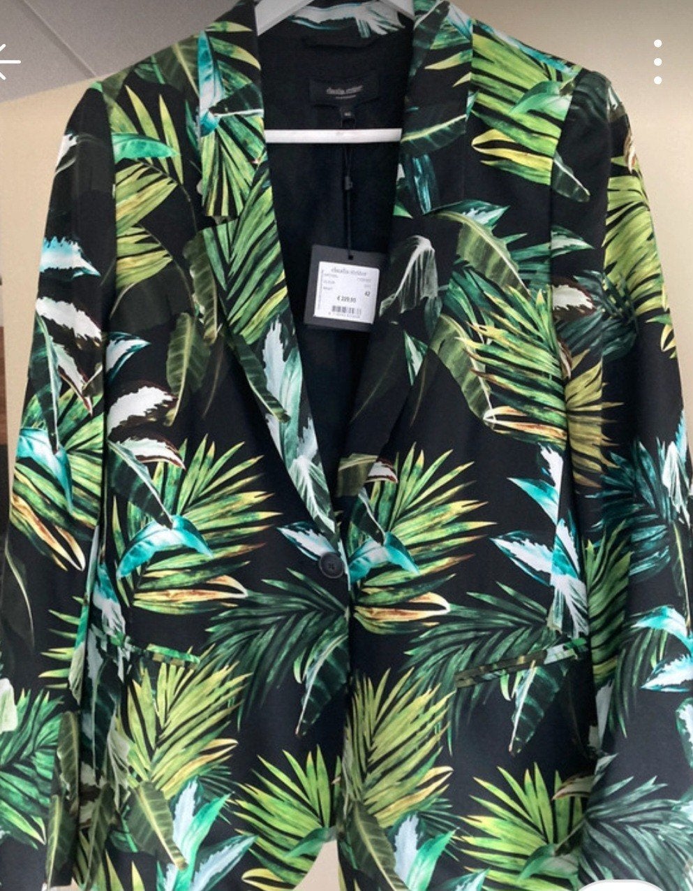 GEZOCHT colbert Claudia Strater, Ophalen, Zo goed als nieuw, Maat 46/48 (XL) of groter, Zwart