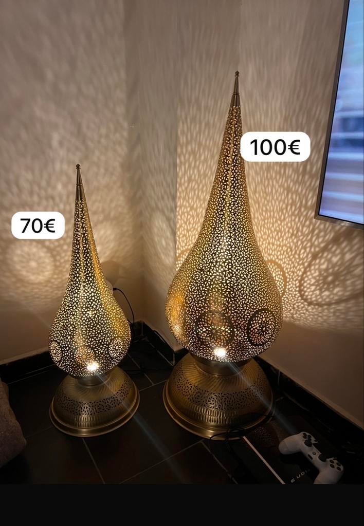 Marokkaanse lampen, Ophalen of Verzenden, Gebruikt, Metaal, 100 tot 150 cm