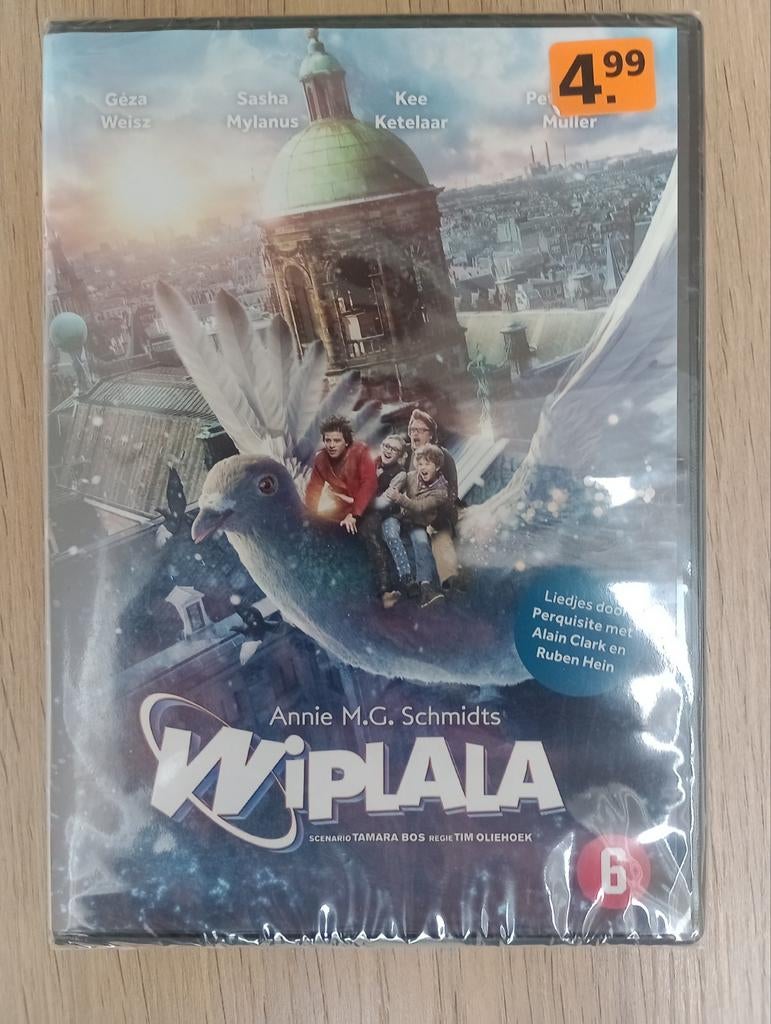 Dvd Wiplala - nieuw in verpakking, Alle leeftijden, Ophalen of Verzenden, Nieuw in verpakking