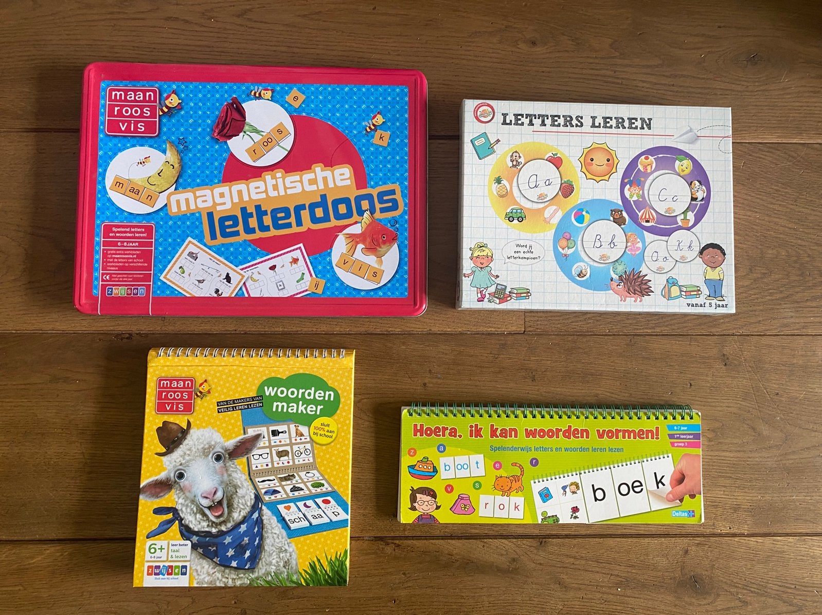 Letters leren/ leren lezen pakket! 5 tot 8 jaar, Ophalen of Verzenden, Gebruikt, Taal en Lezen