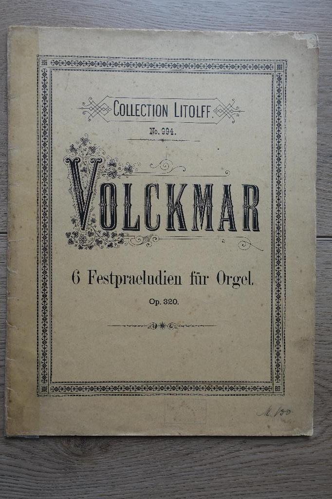 Volckmar voor orgel, Gebruikt, Ophalen of Verzenden, Religie en Gospel, Artiest of Componist