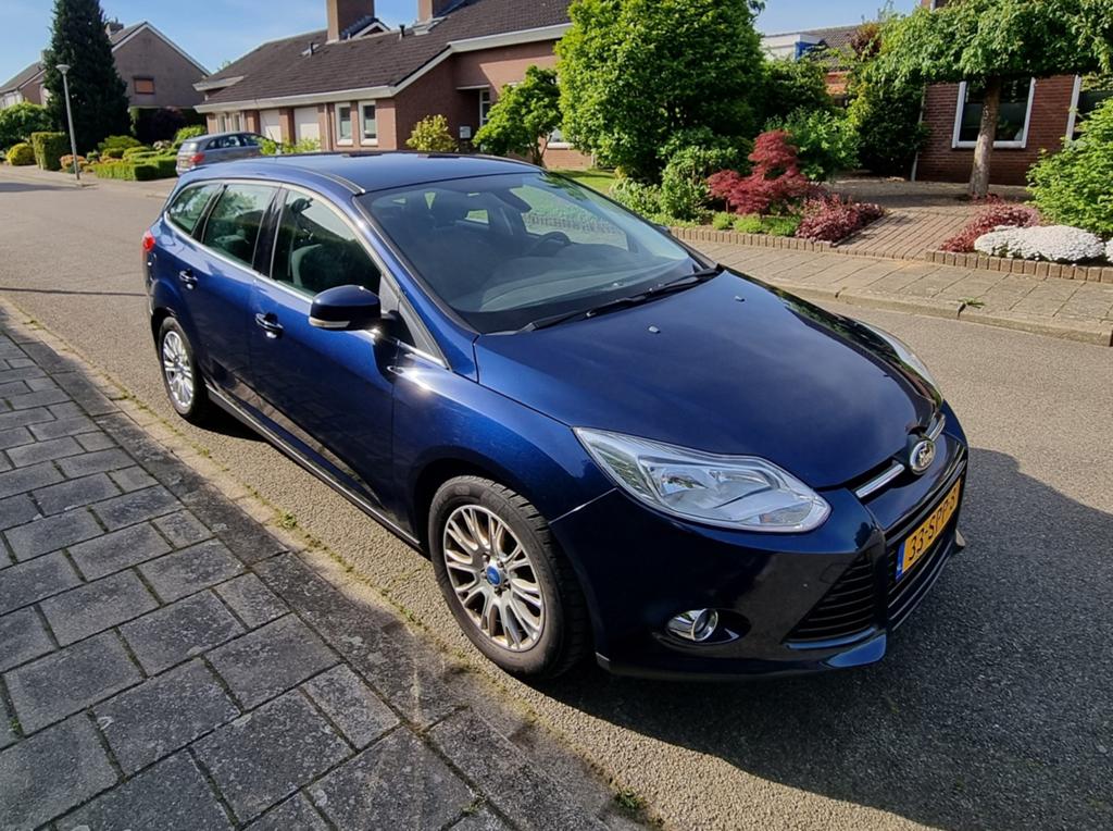 Ford Focus 1.6 Wagon 2012 Blauw - prijs n.o.t.k., Auto's, Ford, Particulier, Focus, Benzine, A, Stationwagon, Handgeschakeld, Origineel Nederlands