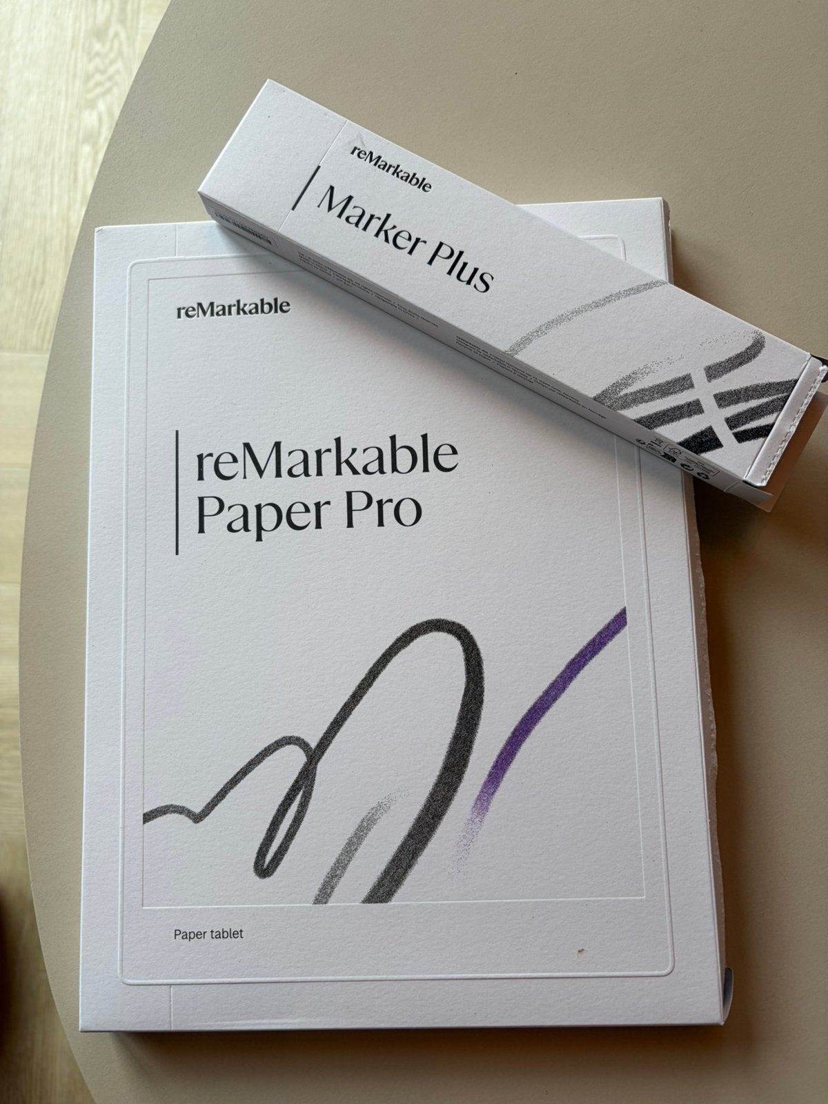 reMarkable Paper Pro + Marker Plus – nieuwstaat, compleet, Ophalen of Verzenden, Zo goed als nieuw