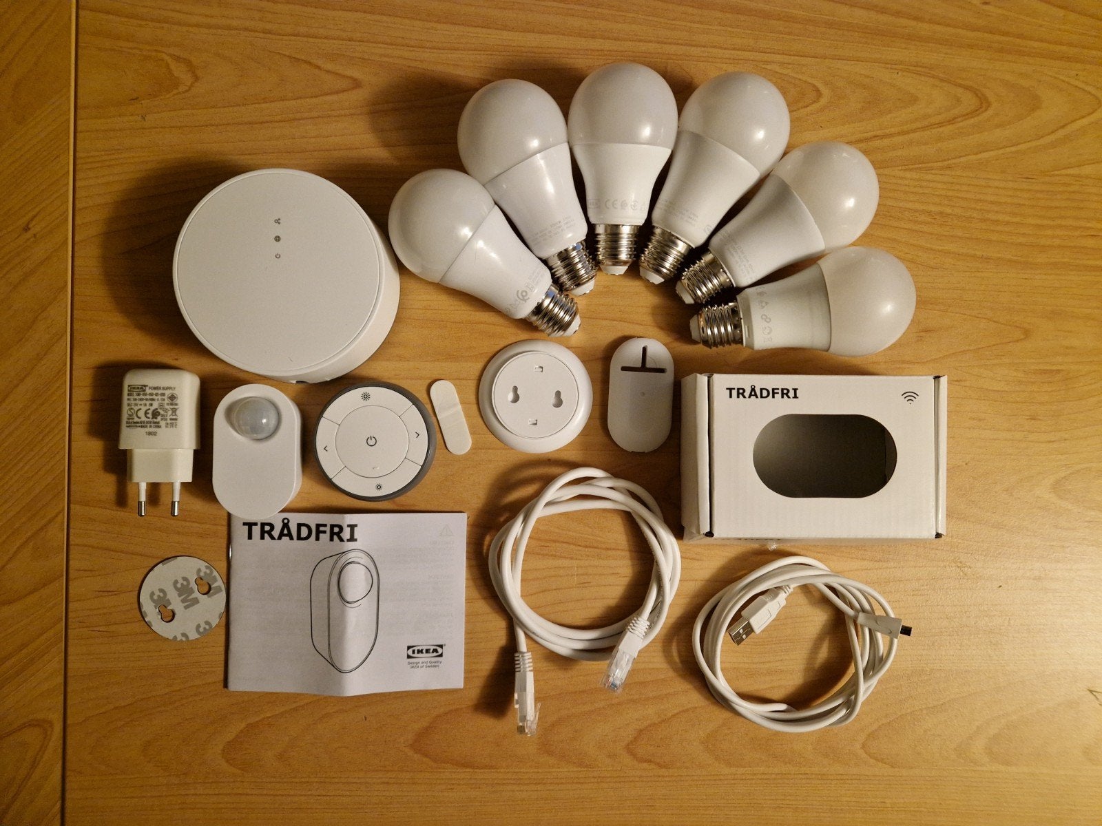 Tradfri set, Ophalen of Verzenden, E27 (groot), Led-lamp