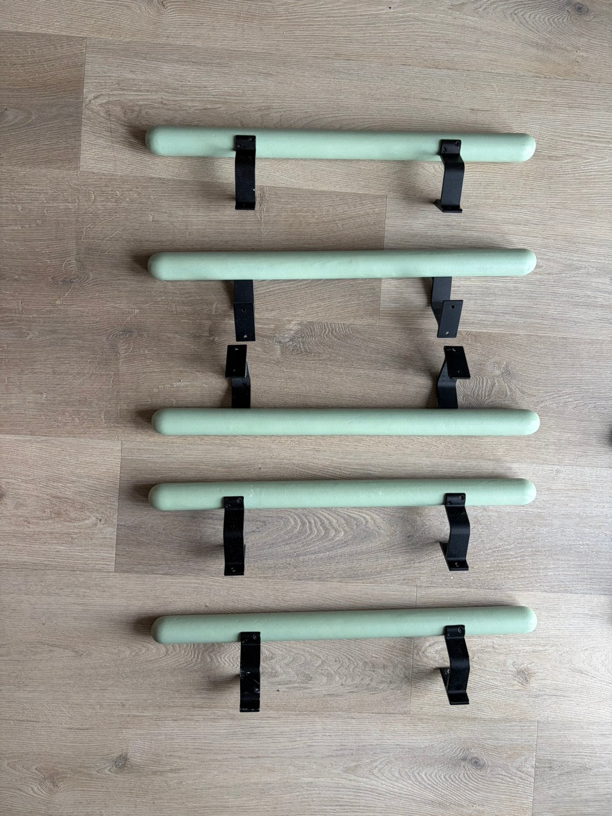9 trapleuningen, verschillende maten, Doe-het-zelf en Verbouw, Ladders en Trappen, Ophalen, Gebruikt, Trap