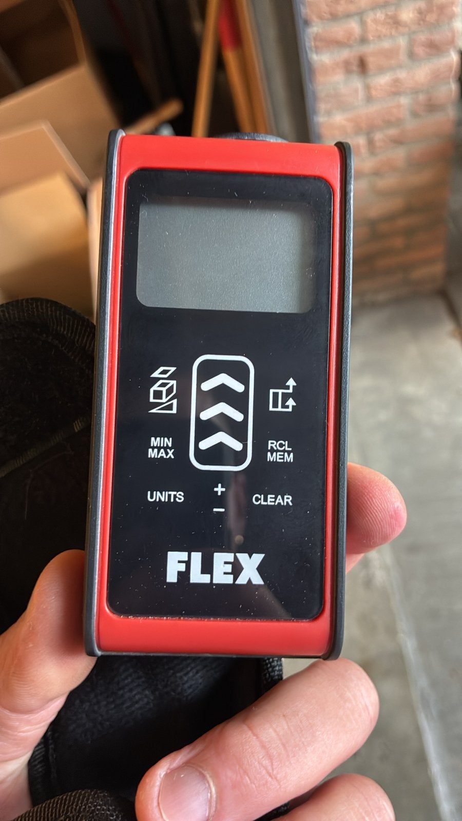 Flex ADM 60-T Laser Afstandsmeter met Hoesje, Ophalen of Verzenden, Zo goed als nieuw, Overige typen