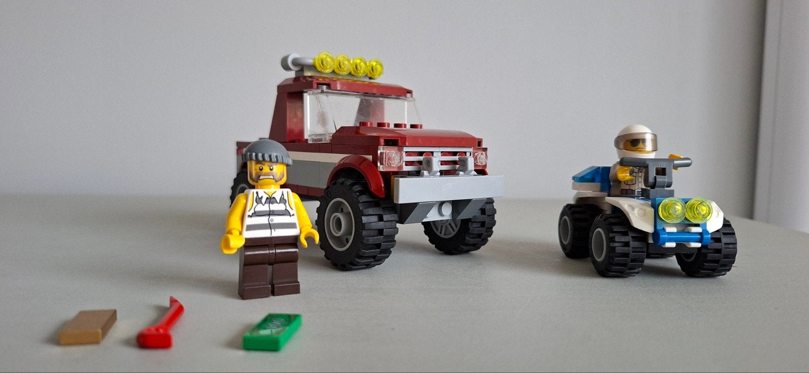 Lego City set 4437 politie achtervolging, City, Lego, Ophalen of Verzenden, Zo goed als nieuw