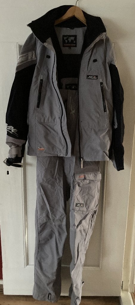 Heren zeilpak, broek en jas, Magic Marine, maat M, grijs, Kleding | Heren, Ophalen of Verzenden, Gedragen, Magic Marine