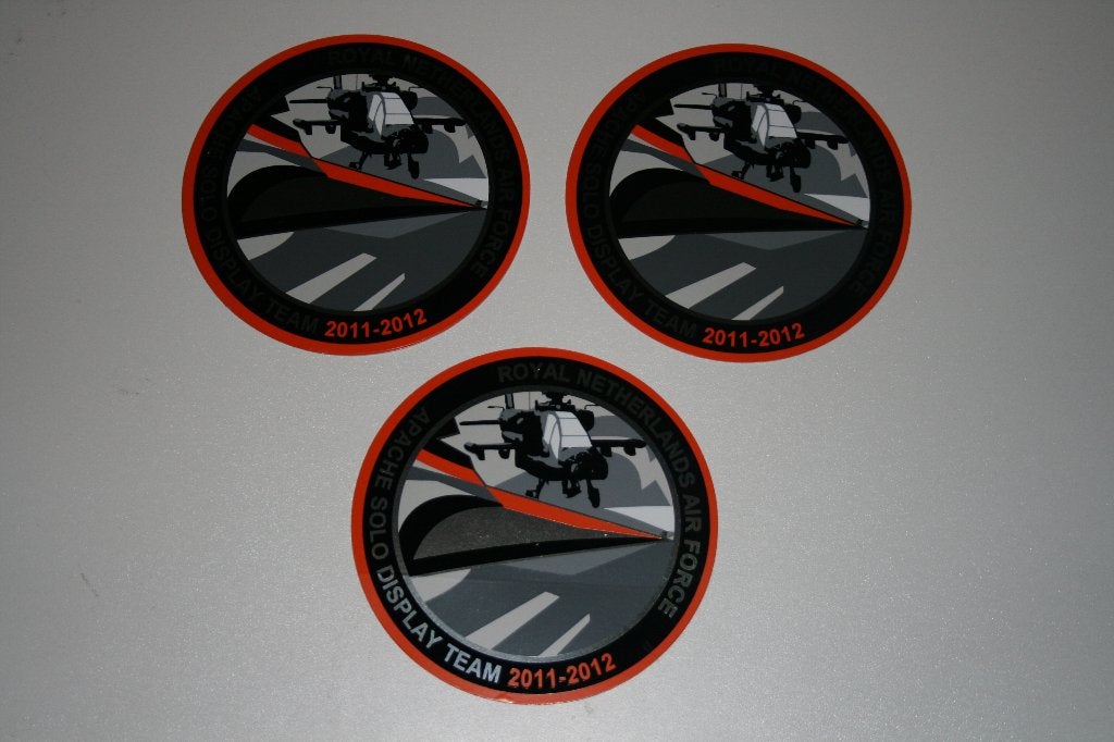 Apache Demoteam stickers, Verzenden, Nieuw, Overige typen