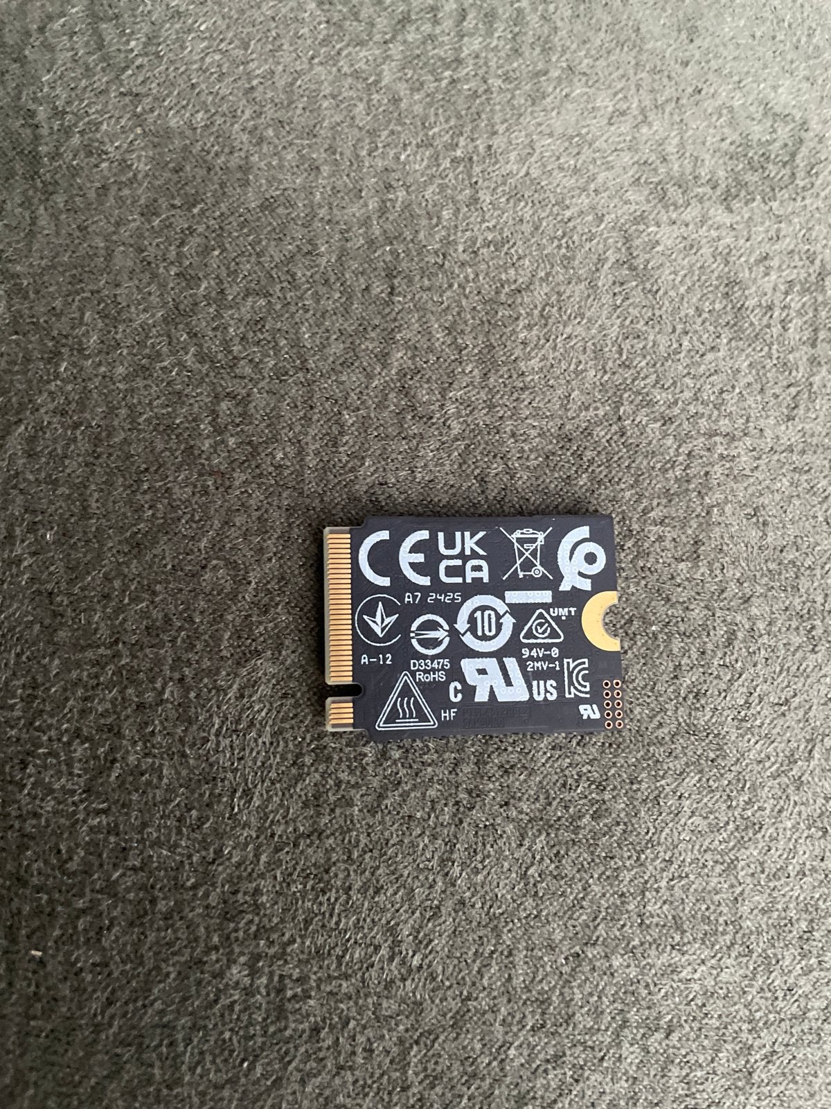 HP PM981 128GB NVMe SSD - Zo goed als nieuw, Ophalen, Intern, SSD, Zo goed als nieuw