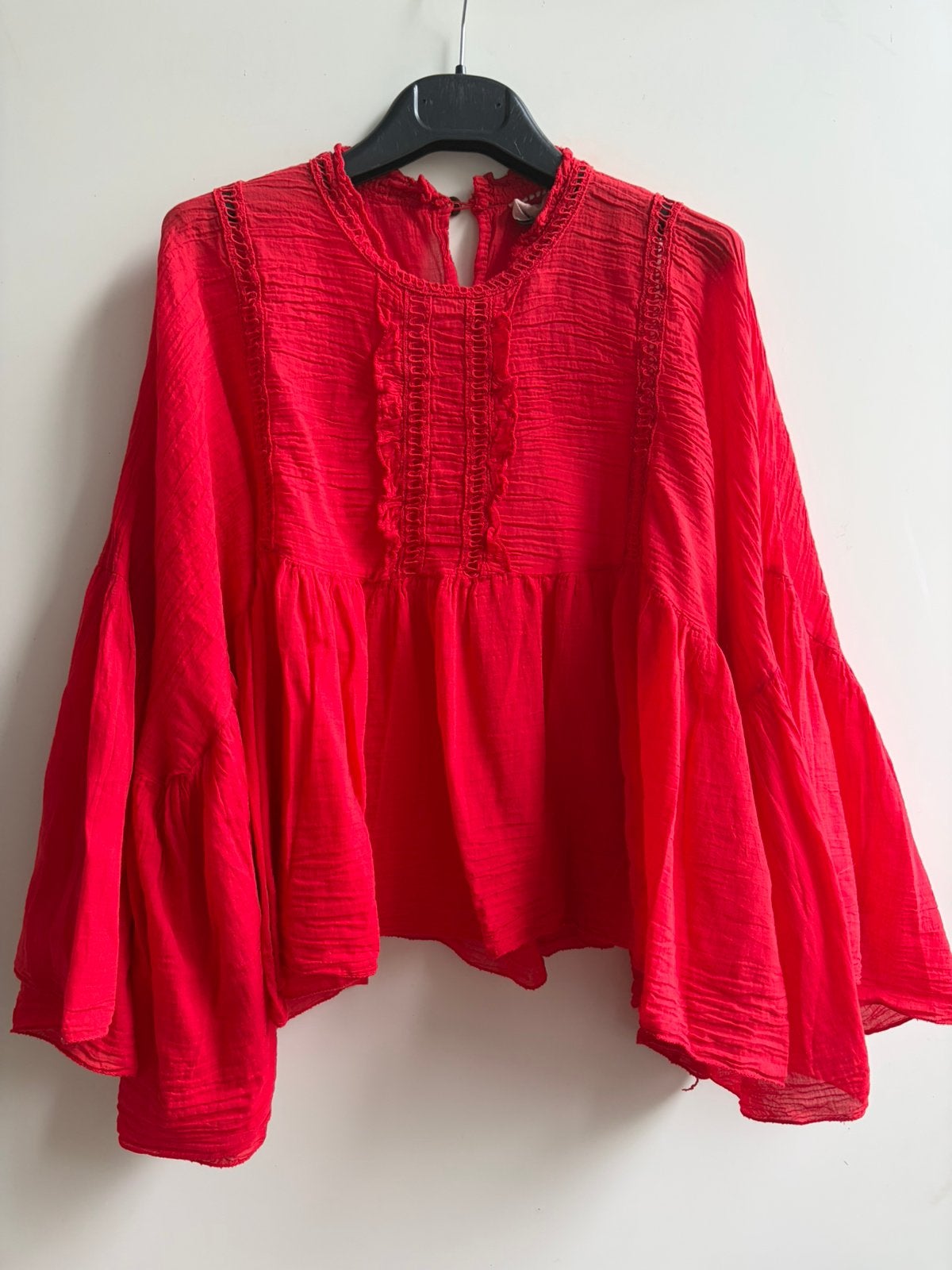 GARCONNE tuniek rood mt TU, -, Verzenden, Parijs, Nieuw