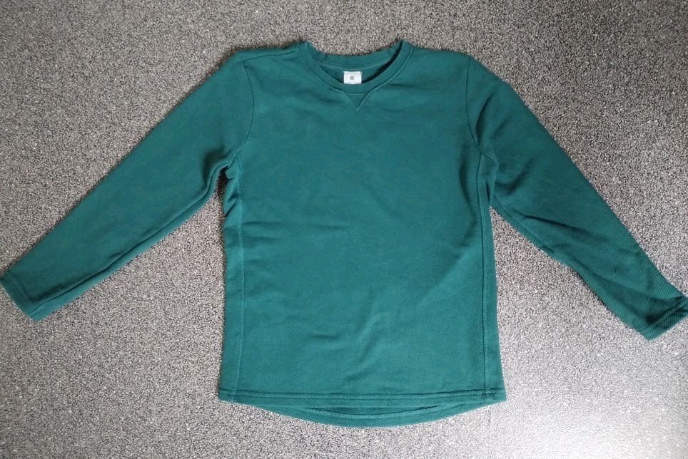 Donkergroene trui, Trui of Vest, Ophalen of Verzenden, Zo goed als nieuw, Hema