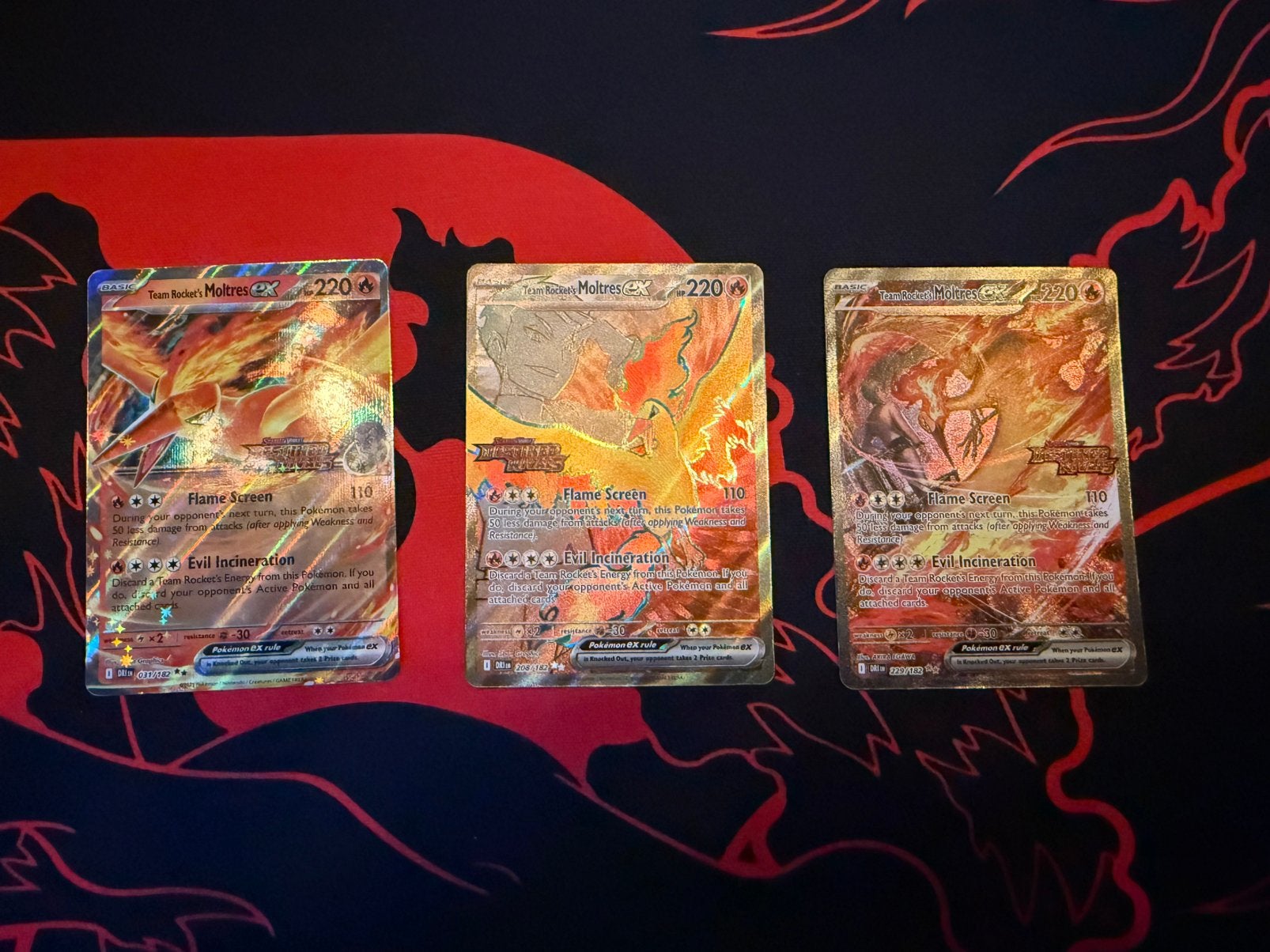 Team Rocket’s Moltres ex Stamped set, Ophalen of Verzenden, Nieuw