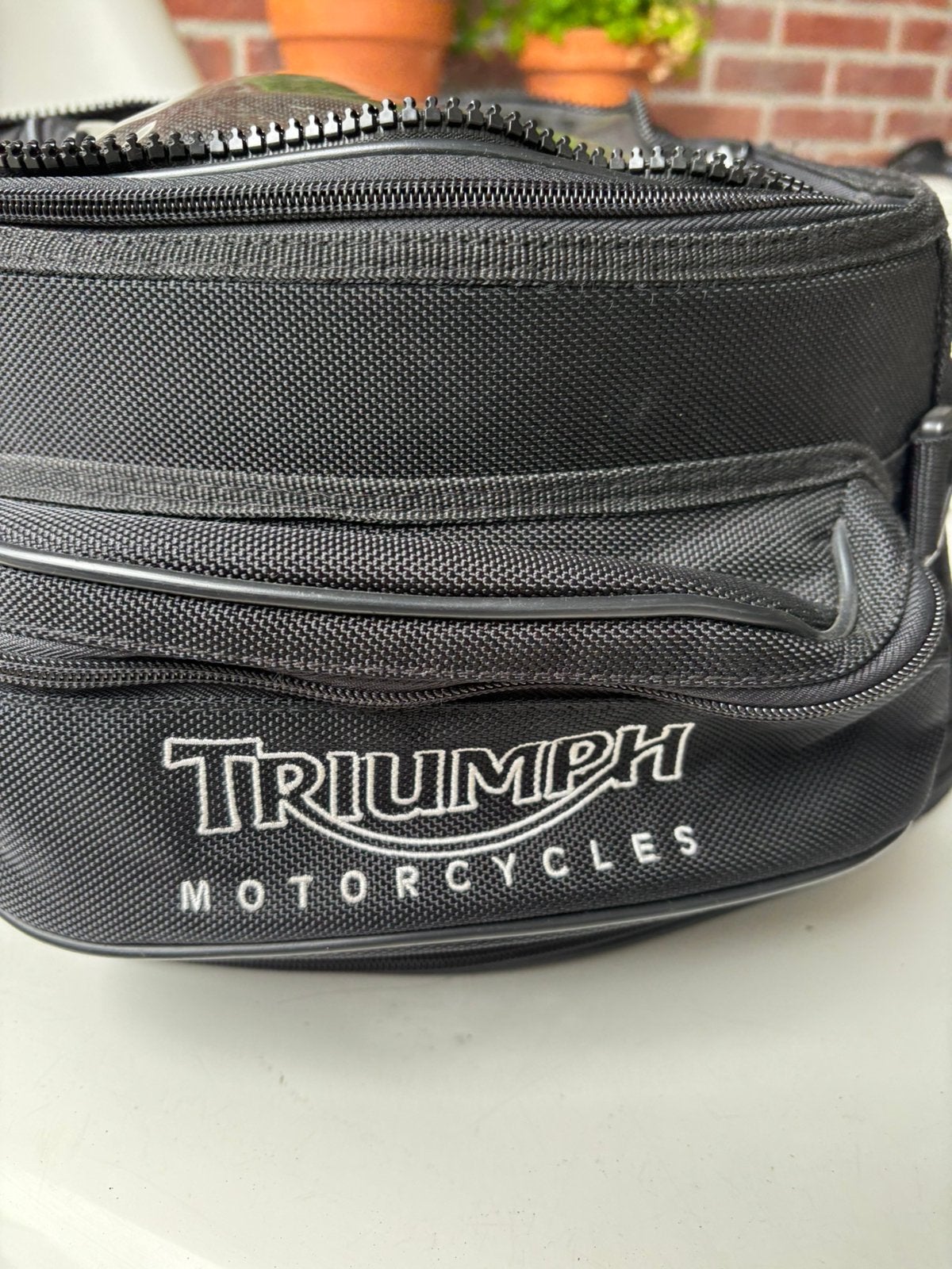 Originel Triumph tanktas, Ophalen, Zo goed als nieuw