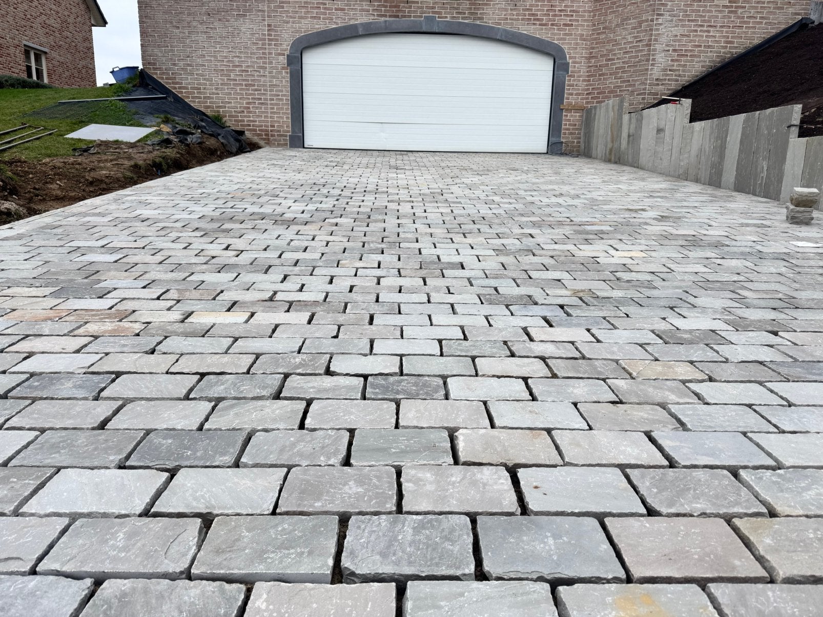 Kandla grey en multicolour grote partij natuursteen platines, Tuin en Terras, Tegels en Klinkers, Nieuw, Ophalen of Verzenden