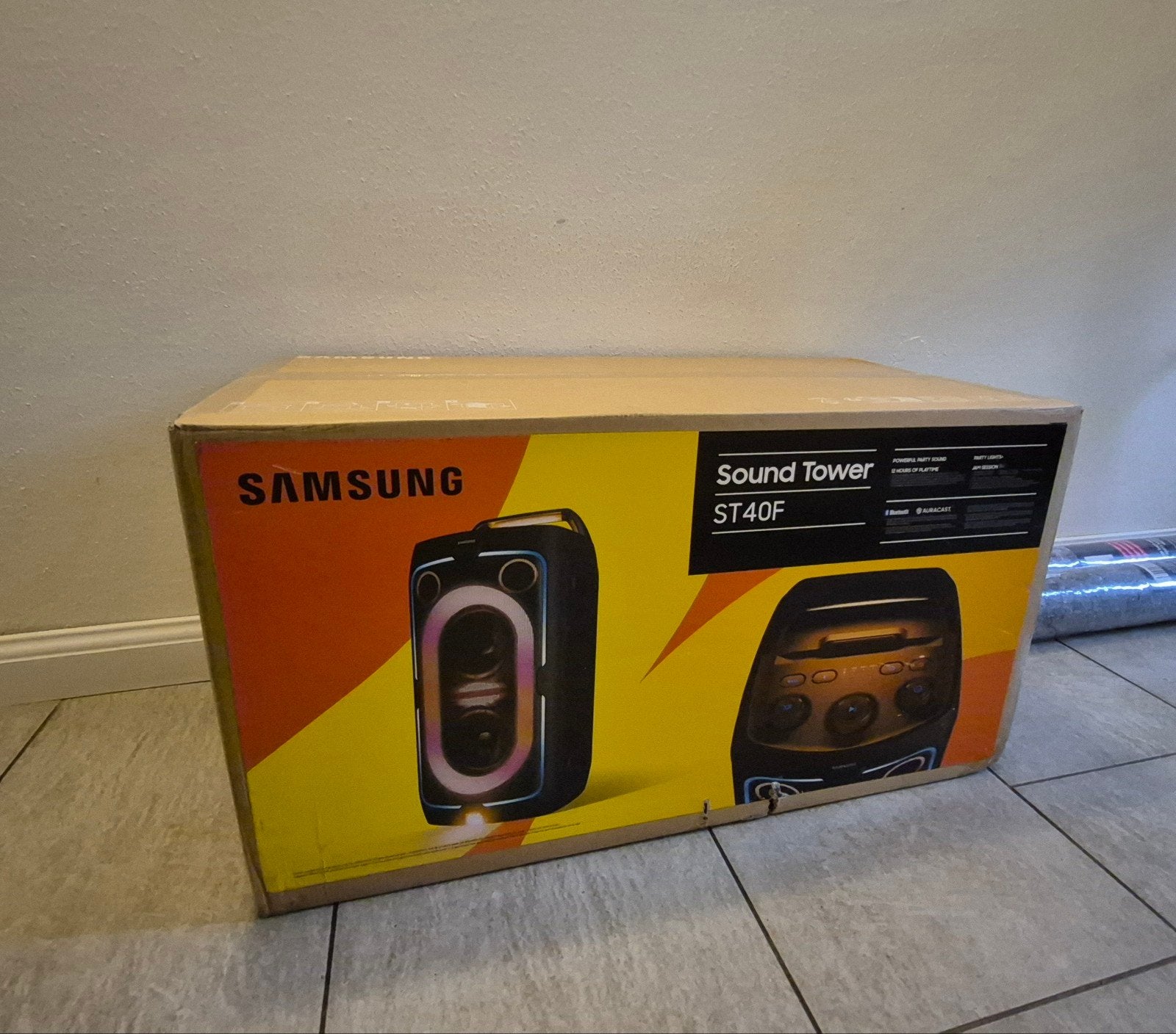 Samsung Sound Tower ST40F - NIEUW in doos, Ophalen, Nieuw, Party speaker