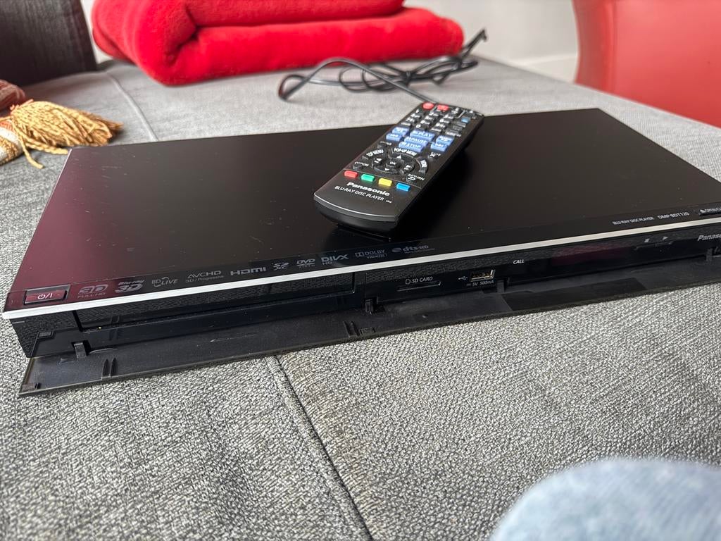 Panasonic DMP-BDT120 Blu-ray Speler - 3D & Internet TV, Audio, Tv en Foto, Blu-ray-spelers, Gebruikt, Panasonic, 3D, Ophalen of Verzenden