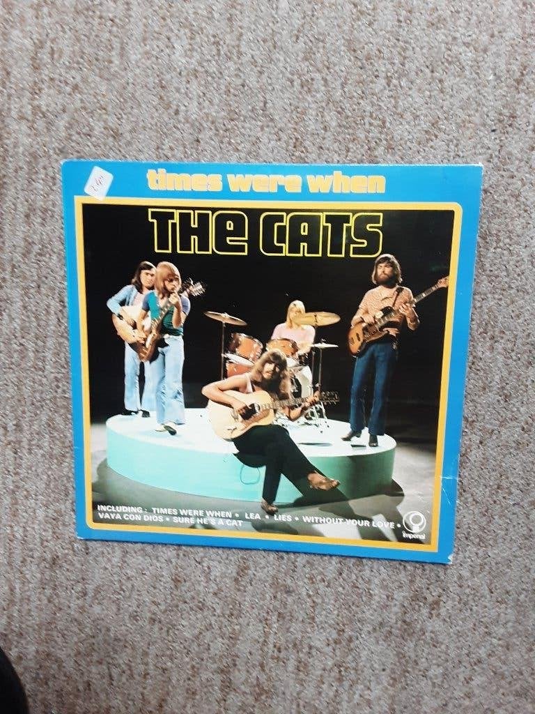 vinyl dubbel lp The Cats times were when, Gebruikt, Pop, Ophalen of Verzenden, 12 inch
