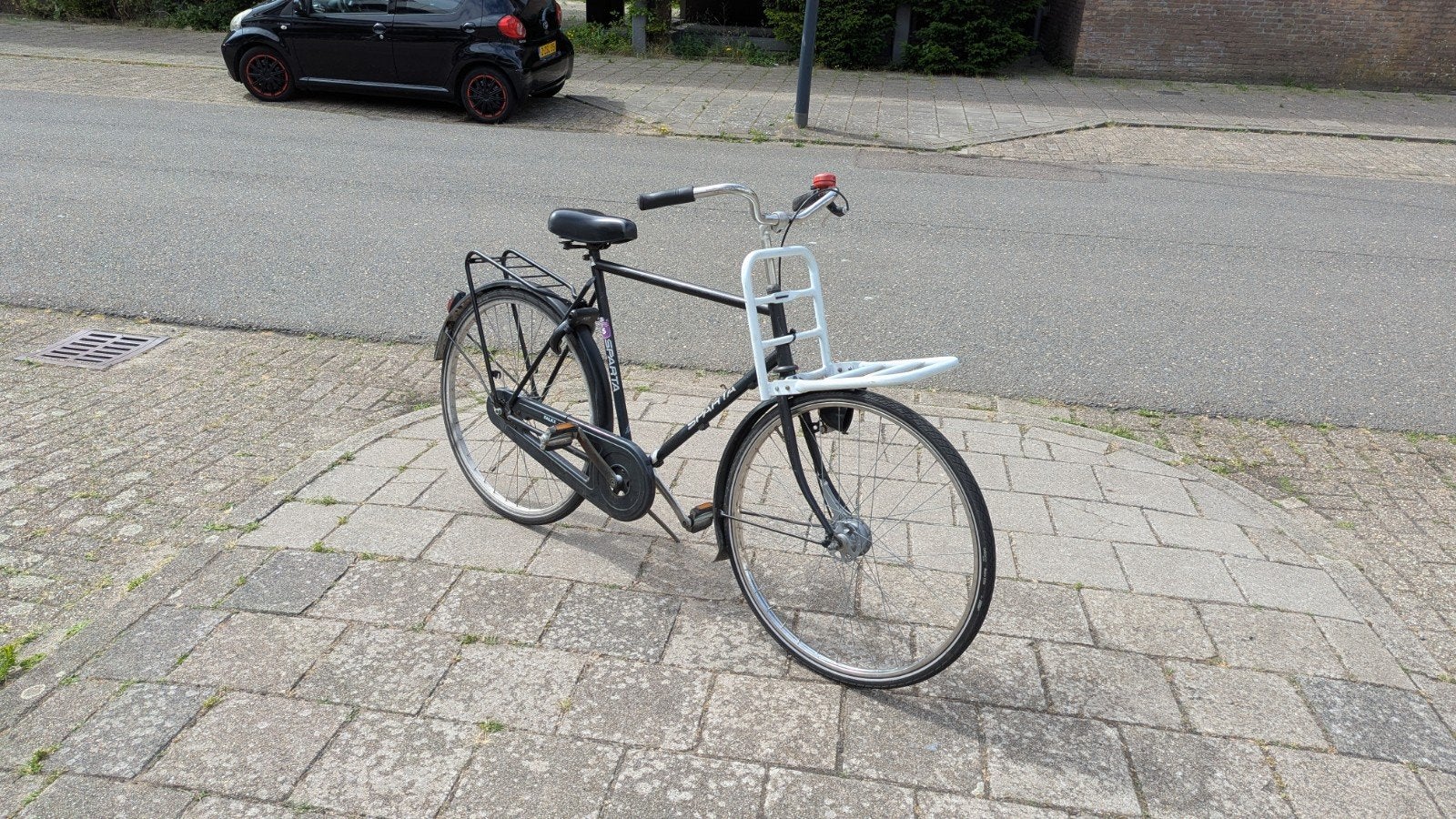 fiets met rekje, Ophalen, Terugtraprem, Sparta, Gebruikt