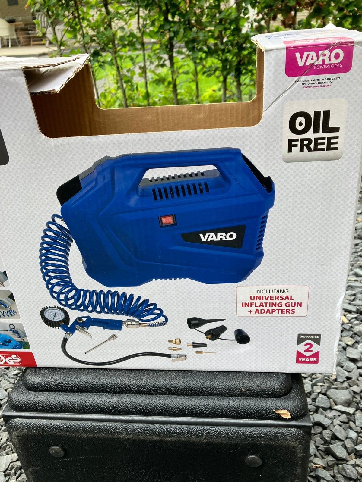 Compressor 8bar zonder olie 30,00 euro, Minder dan 25 liter, Ophalen, Minder dan 200 liter/min
