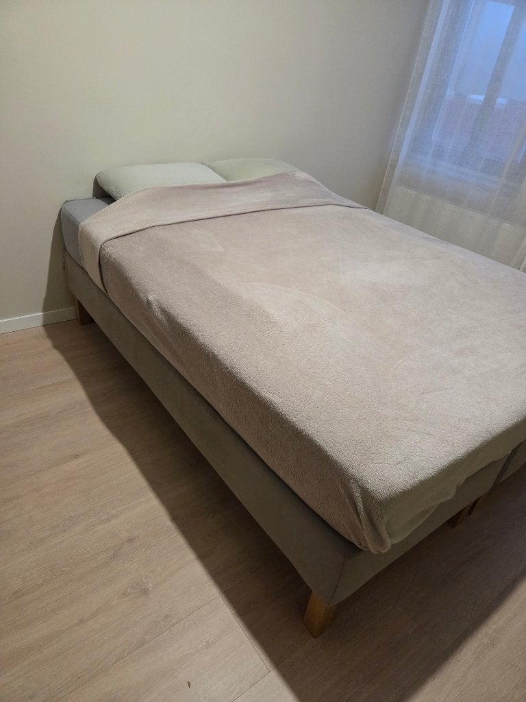 ESPEVÄR Boxspring bedbodem, Ophalen, Gebruikt, Tweepersoons, Bedbodem