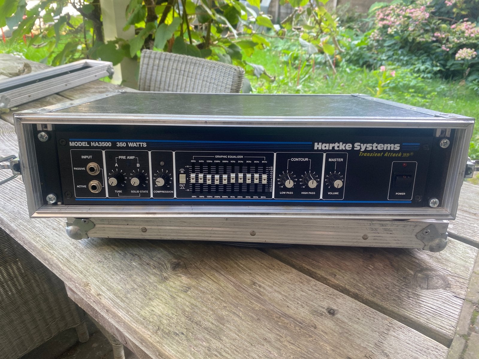 Hartke HA3500 basversterker – 350 watt, Muziek en Instrumenten, Ophalen, Gebruikt