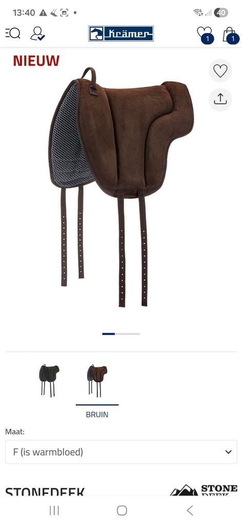 Barebackpad, Ophalen of Verzenden, Nieuw, Overige soorten