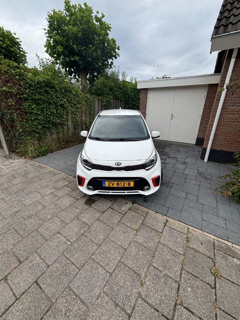 Kia Picanto 1.0 MPi 67pk 5-zits 2018 Wit, Auto's, Kia, Voorwielaandrijving, Sound system, Leder, Handgeschakeld