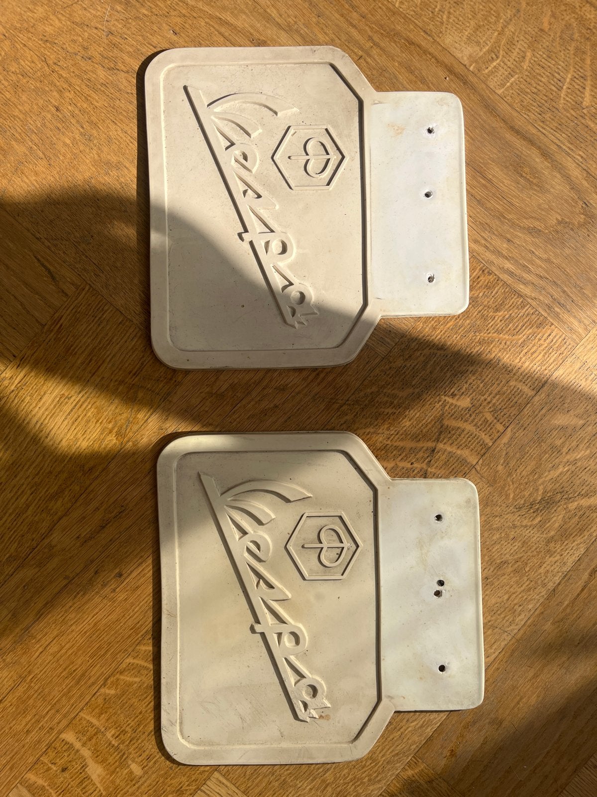 Vespa Ape Spatbord Flappen Set, Ophalen of Verzenden, Gebruikt, Benzine, Overige modellen