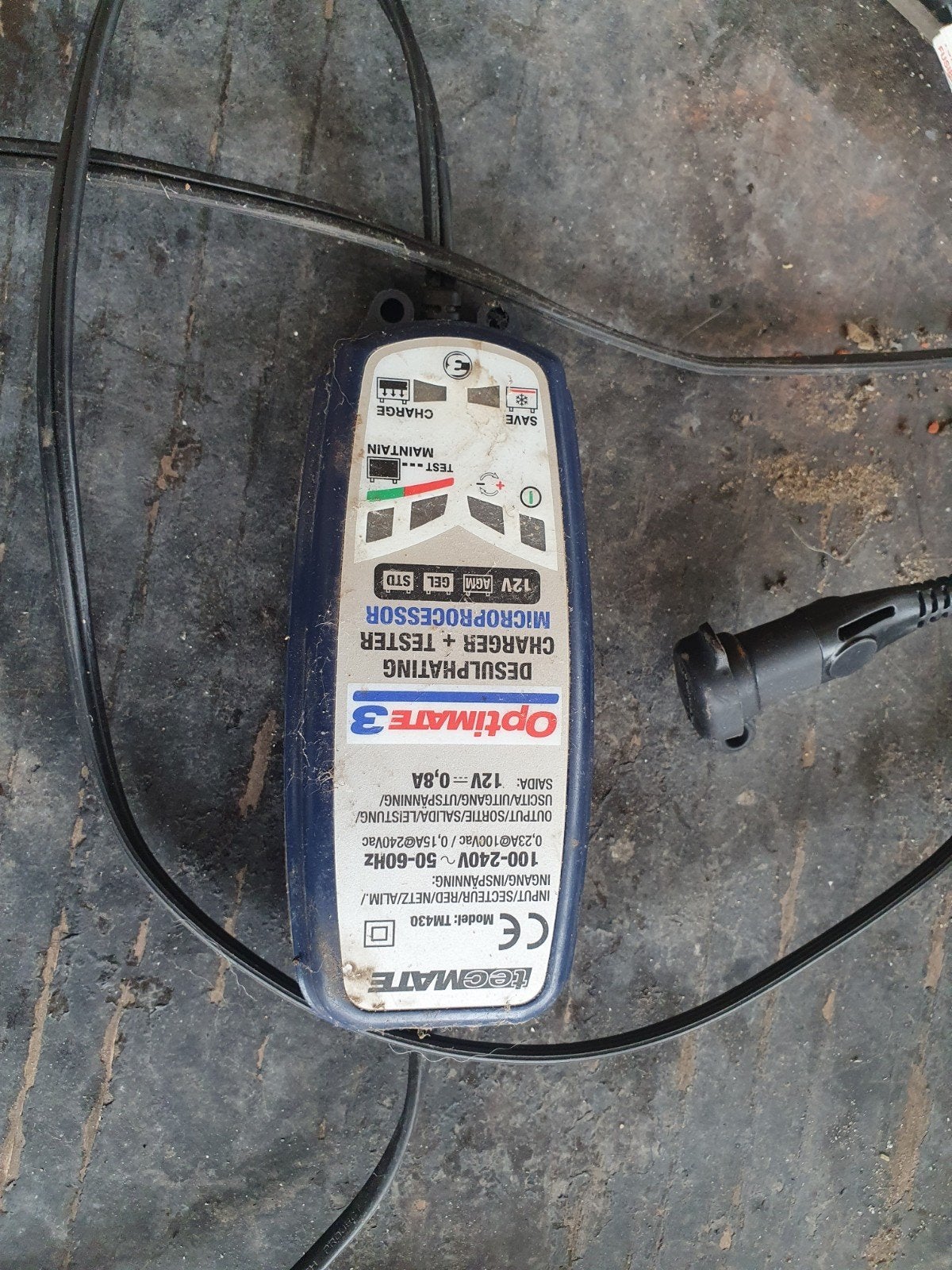 Optimate 3 druppellader - Acculader en tester, Ophalen of Verzenden