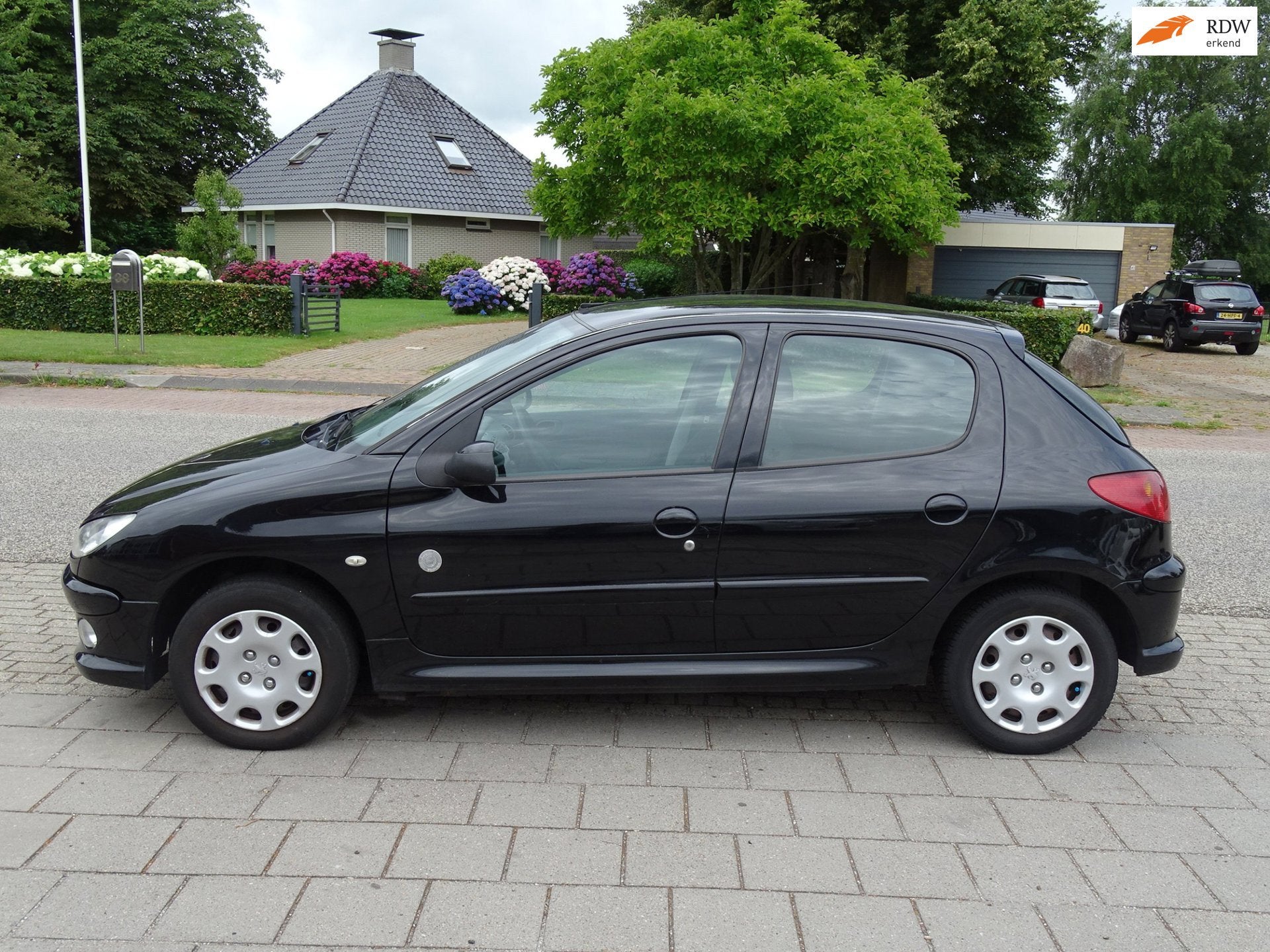 Peugeot 206 1.4 Génération, Auto's, Voorwielaandrijving, 31 €/maand, 4 cilinders, Zwart