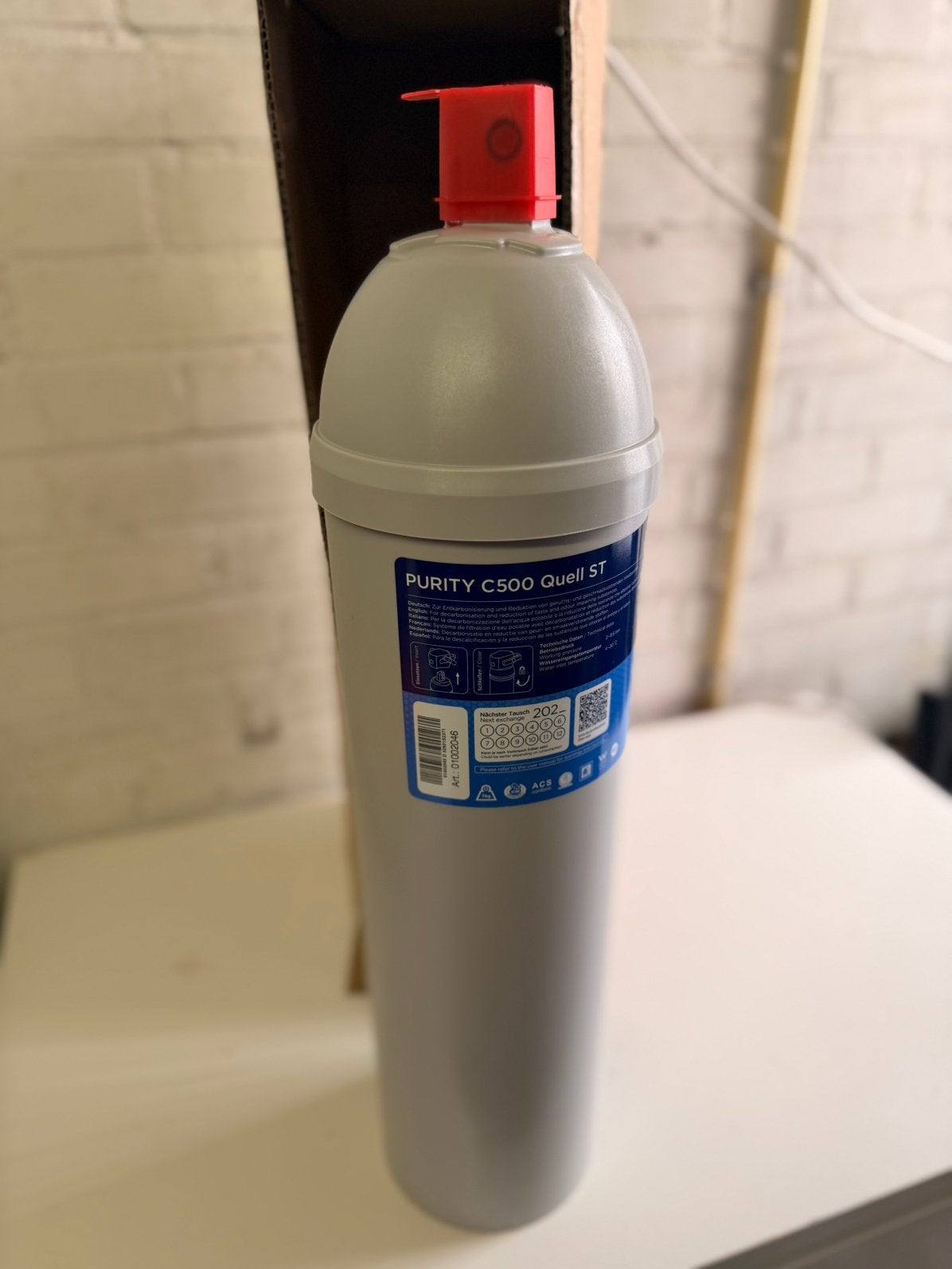 BRITA PURITY C500 Quell ST waterfilter, Ophalen