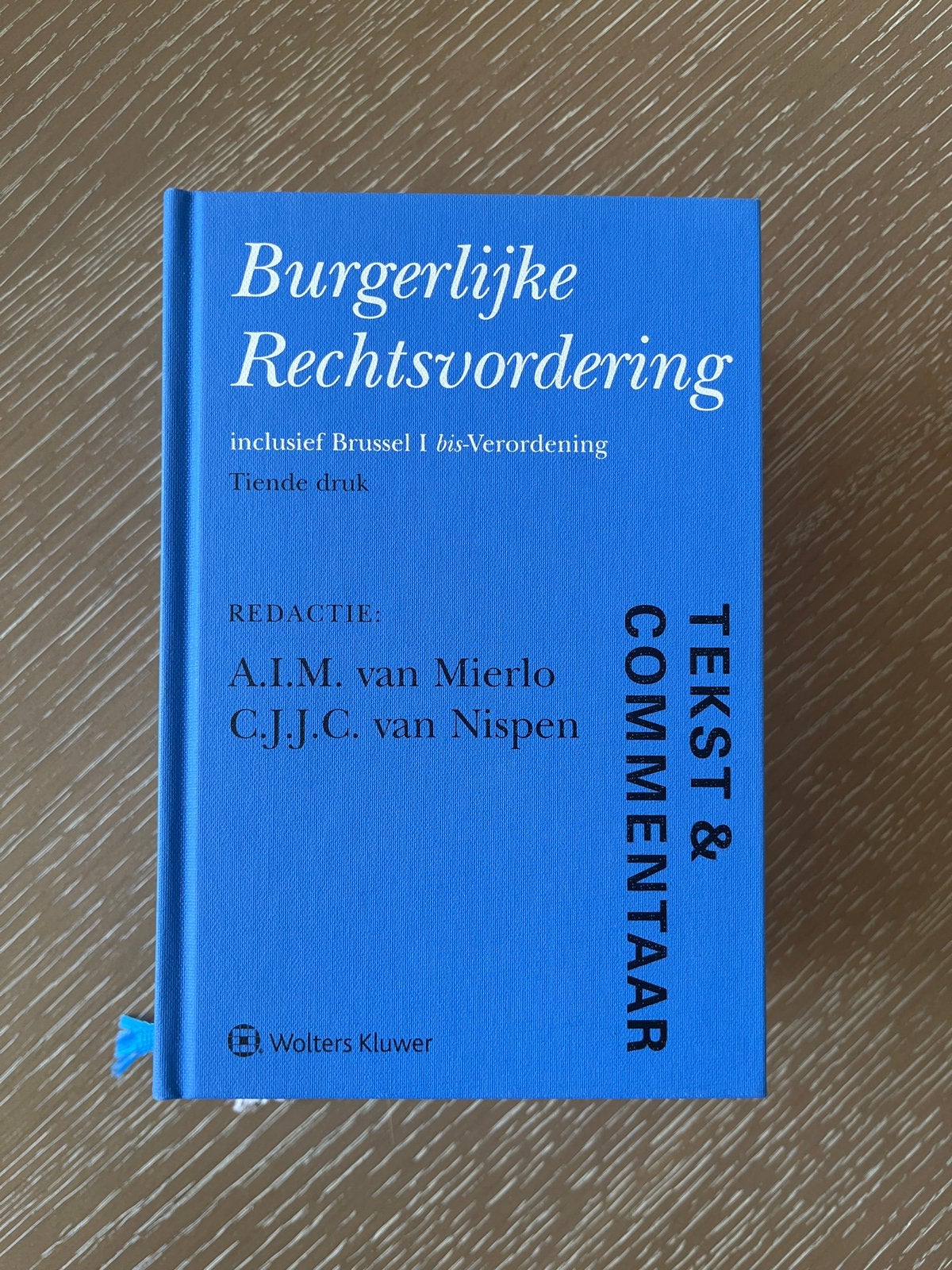 Burgerlijke Rechtsvordering - Tekst & Commentaar, Ophalen of Verzenden, Alpha, Zo goed als nieuw, WO
