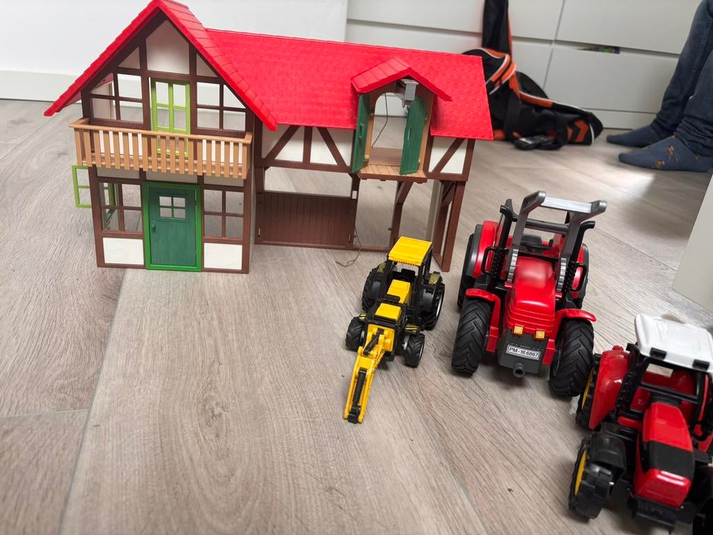Playmobiel boerderij, Kinderen en Baby's, Speelgoed | Playmobil, Ophalen of Verzenden, Zo goed als nieuw, Complete set