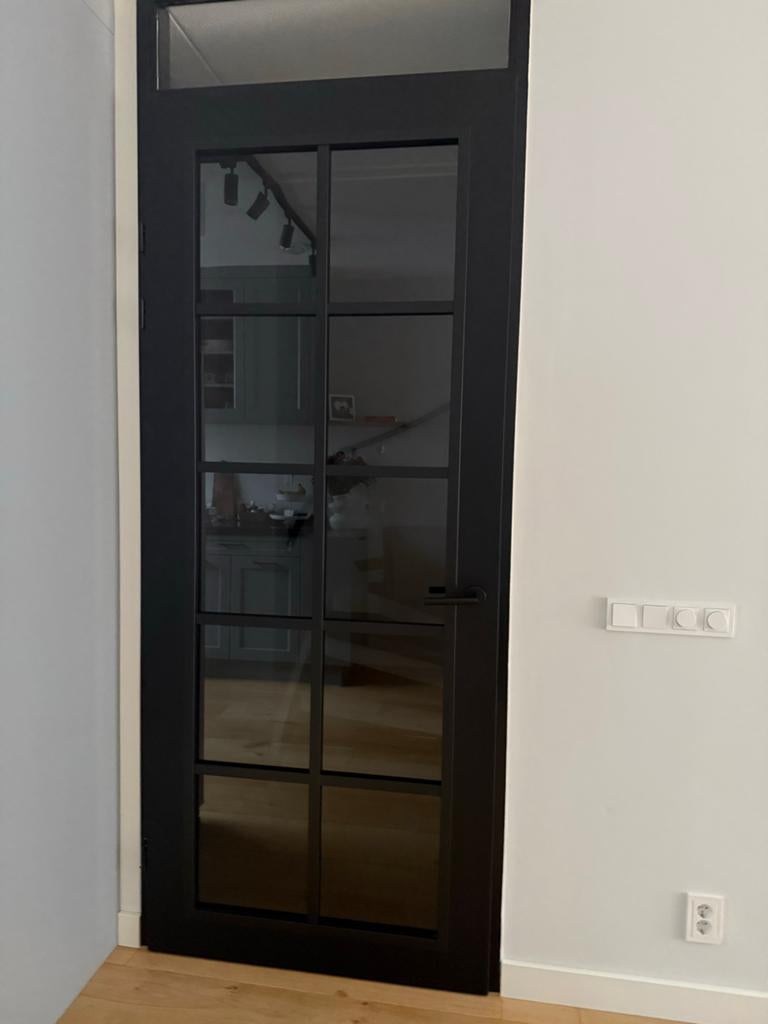 Nieuwe Svedex industriële binnendeur rookglas 2315x930mm., Ophalen, 80 tot 100 cm, 215 cm of meer, Binnendeur